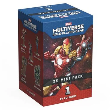 Marvel Multiverse RPG: 2D Mini Pack 1 - CMON
