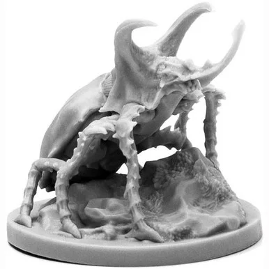 Reaper Miniatures 44138 Giant Rhino Beetle 25mm Figures - Reaper Bones
