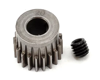 Robinson Racing RRP2020 20T 48P Machined Pinion Gear, 5mm Bore