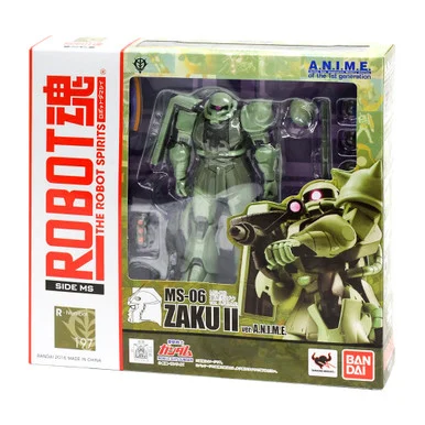 Bandai 2327654 #197 Robot Spirits MS-06 Zaku II Mobile Suit Ver. A.N.I.M.E. Figure
