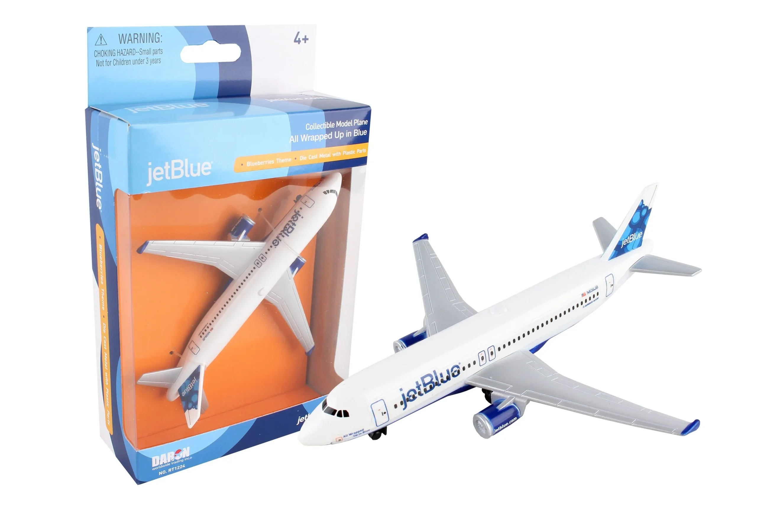 Airbus A320 jetBlue Airways Diecast Aircraft Toy - Daron