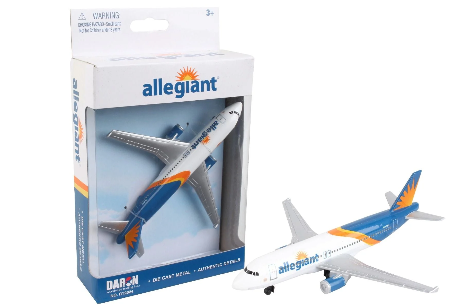 Airbus A320 Allegiant Air Diecast Aircraft Toy - Daron