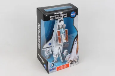 SPACE TELESCOPE AND SHUTTLE SET - REALTOY