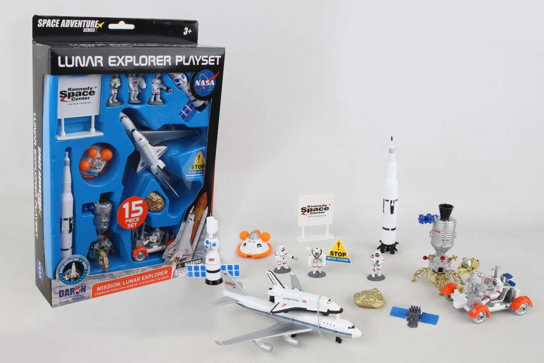 Lunar Explorer 15 Piece Playset - Daron