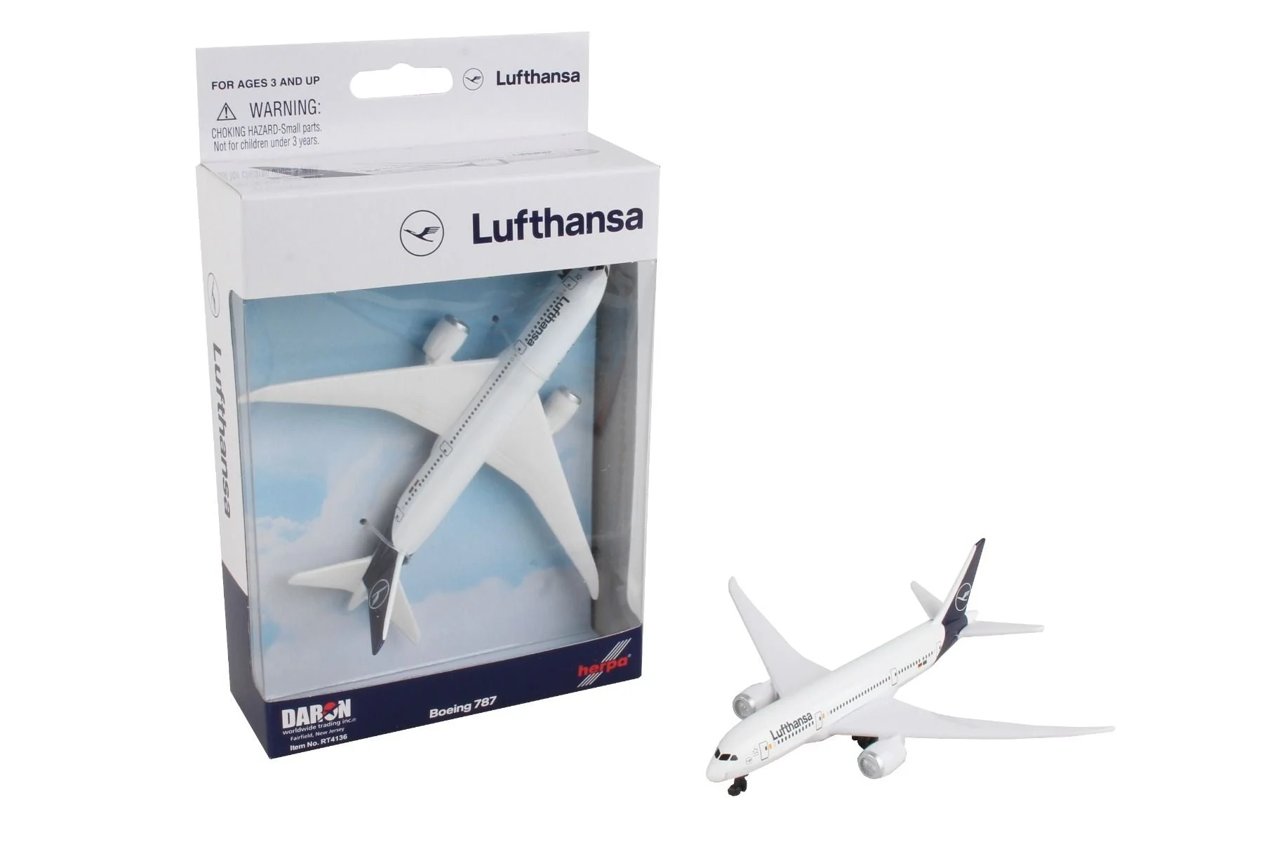 Boeing 787 Lufthansa Diecast Aircraft Toy - Daron