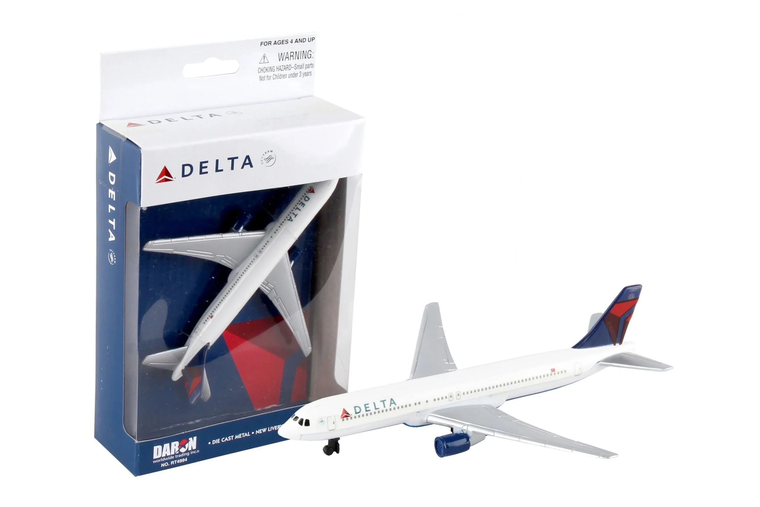 Delta Airlines Diecast Aircraft Toy - Daron