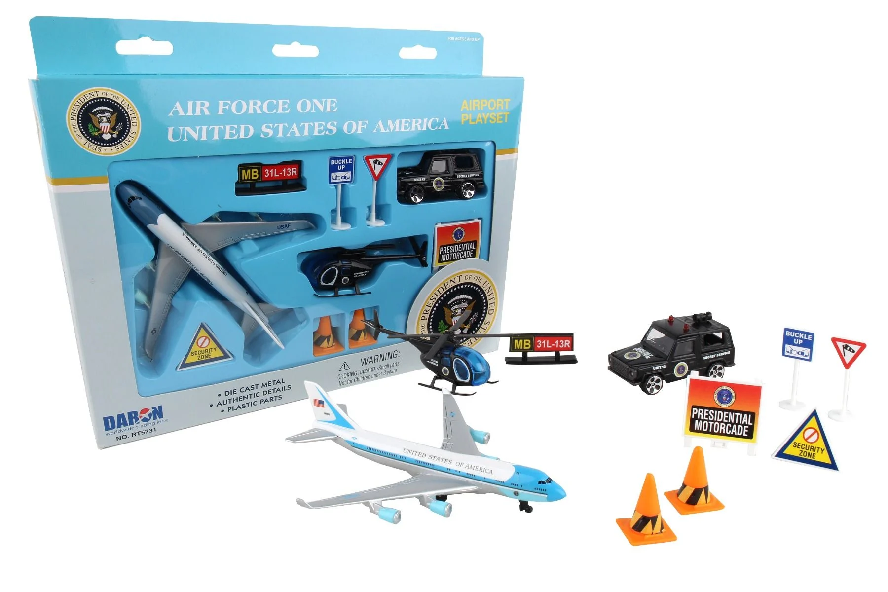 Boeing 747 (VC-25) Air Force One Playset