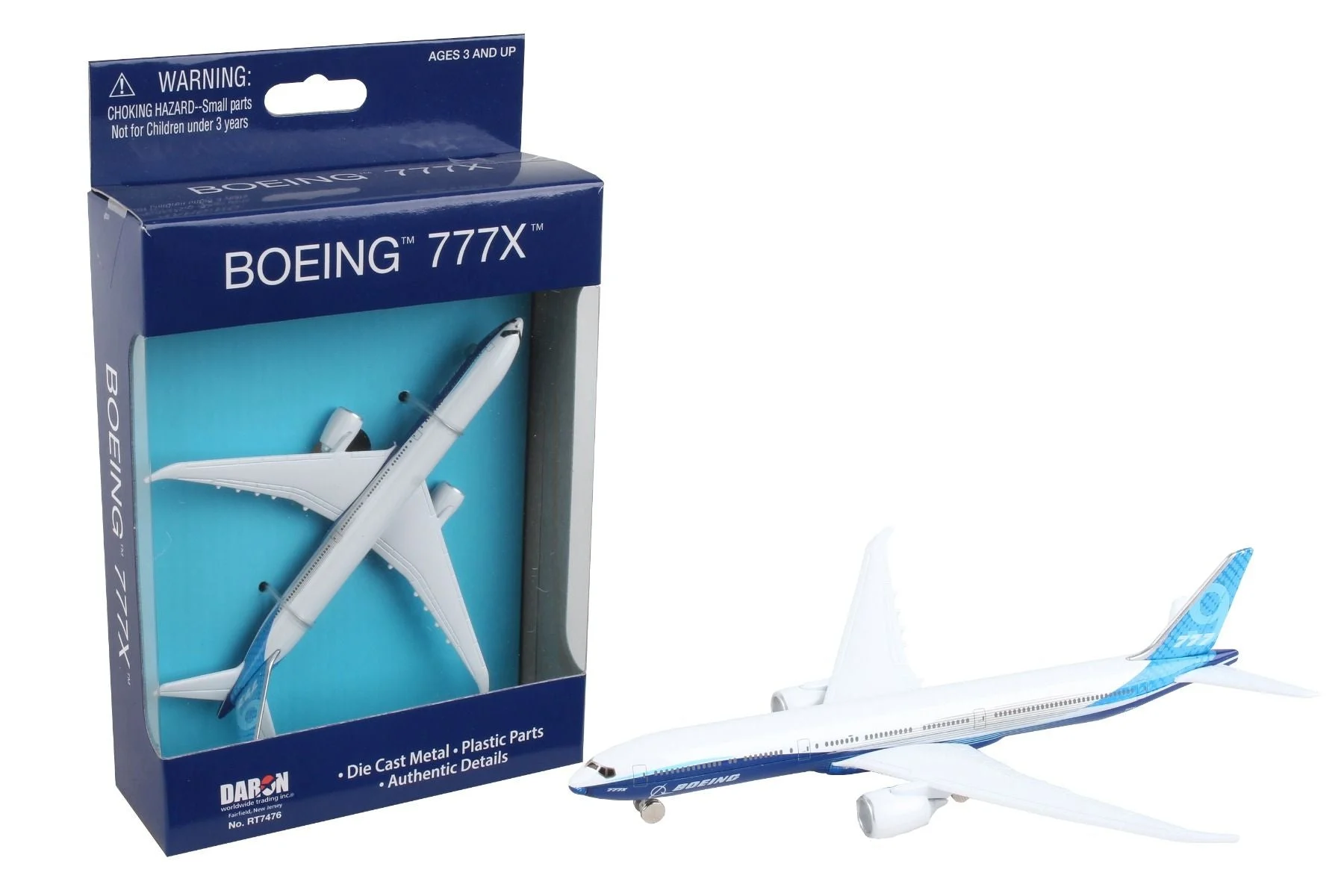 Boeing 777X Diecast Aircraft Toy - Daron
