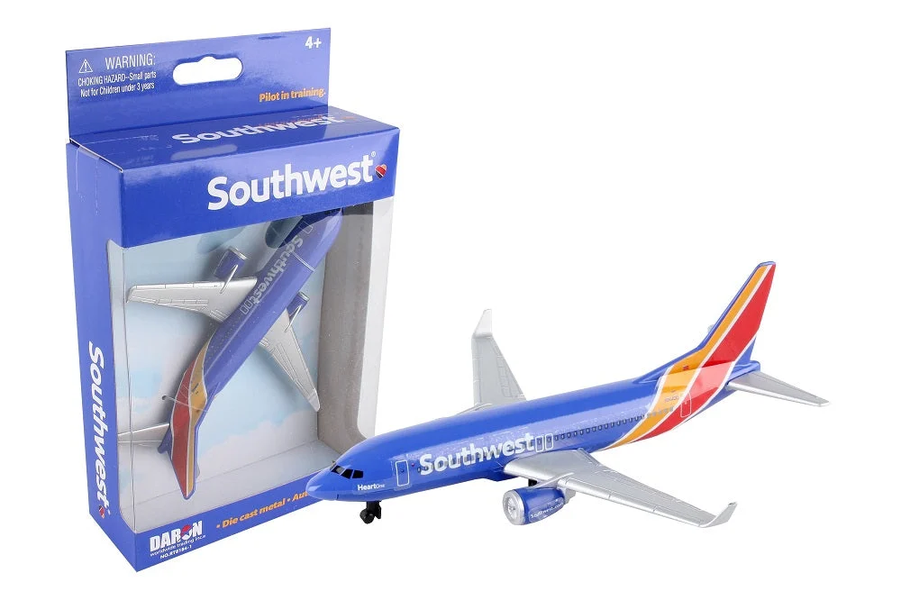Boeing 737 Southwest Airlines Diecast Aircraft Toy - Daron