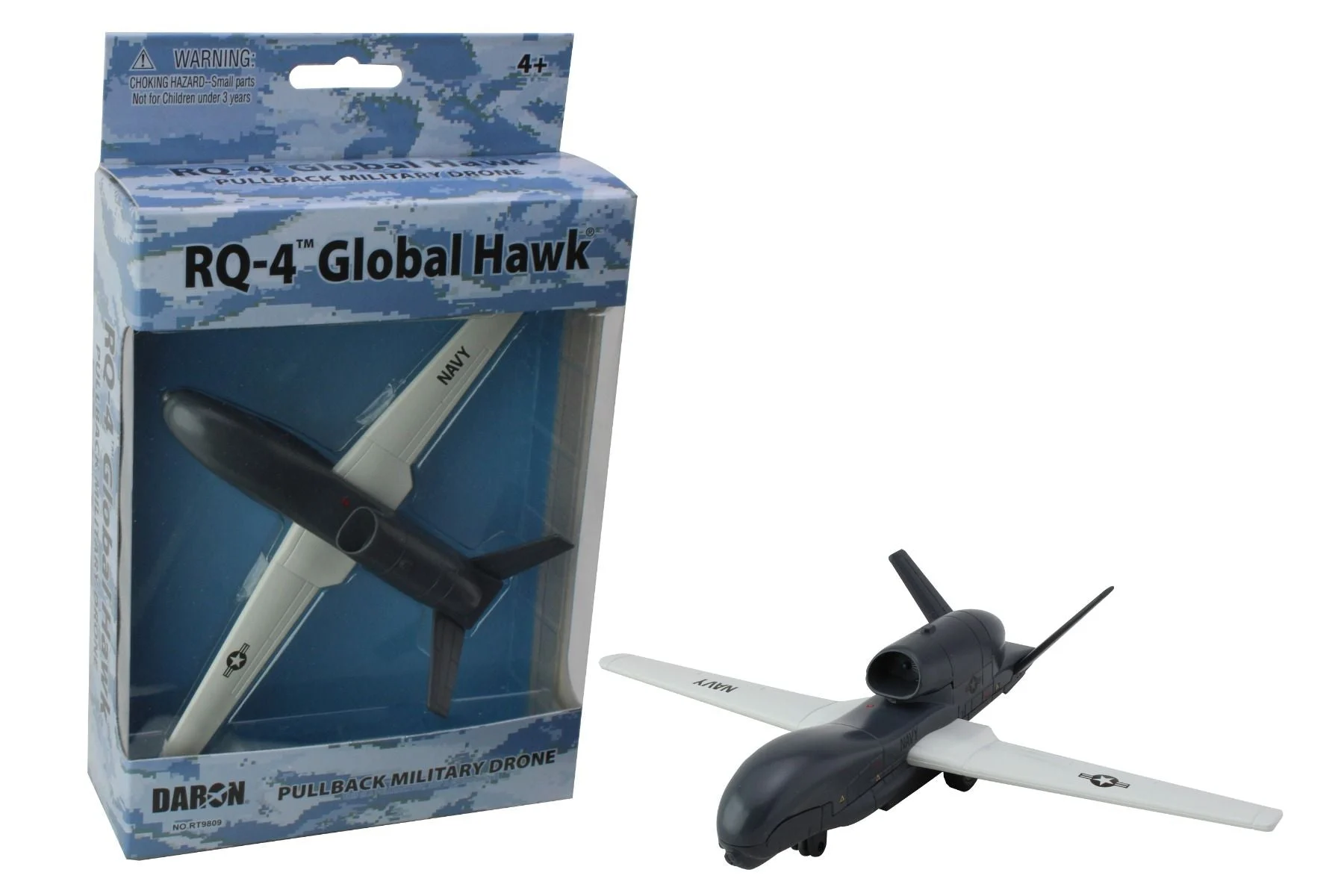 Northrop Grumman RQ-4 Global Hawk USN Diecast Aircraft Toy