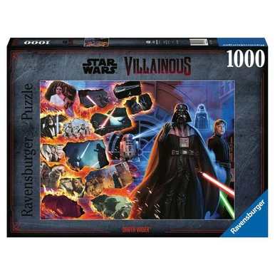 Ravensburger 17339 Star Wars Villainous: Darth Vader 1000 Piece Puzzle