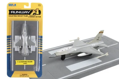Daron Runway 24 #130 F16 Fighting Falcon Collectible Die-Cast Plane