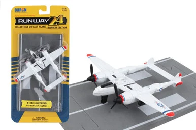 Daron Runway 24 #175 P38J Lightning Collectible Die-Cast Plane