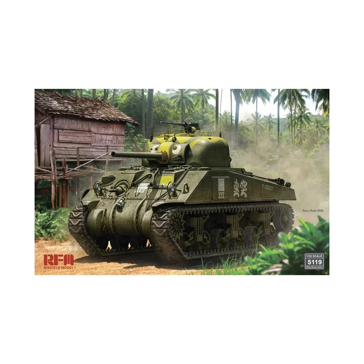 M4a4 sherman Model kit - Rye Field Models