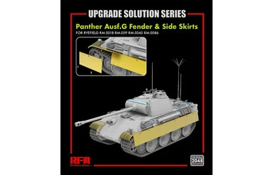 1/35 Ryefield Model Panther Ausf.G Fender & Side Skirts for 5018 5019 5045