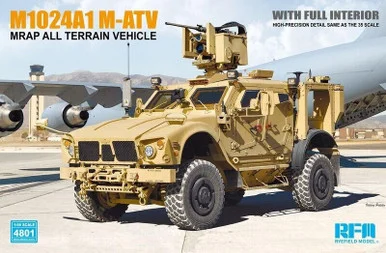 1/48 Ryefield M1240A1 M-ATV (MRAP All Terrain Vehicle)
