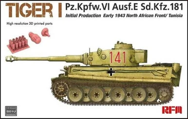 1/35 Ryefield Model Tiger I Initial Production 1943