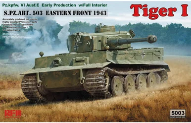 1/35 Ryefield Model Tiger I Early with Full Interior
