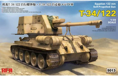 1/35 Ryefield Model T-34/122 Egyptian