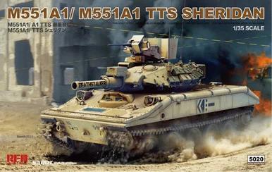 1/35 Ryefield Model M551A1/A1TTS Sheridan