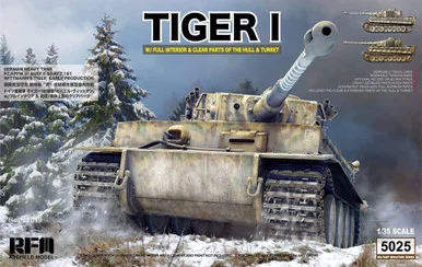 1/35 Ryefield Model Tiger I Early w/Full Interior