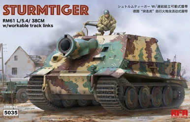 1/35 Ryefield Model Sturmtiger w/Workable Track Li