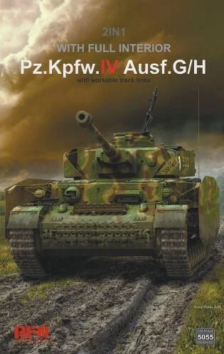 1/35 Ryefield Model Pz.kpfw.IV Ausf.G/H full int.