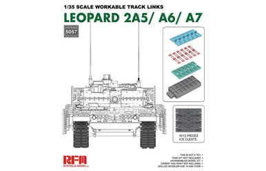 1/35 Ryefield Model Workable Track Links Leopard 2