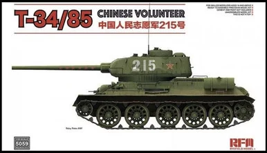 1/35 Ryefield Model T-34/85 Chinese Volunteer 215