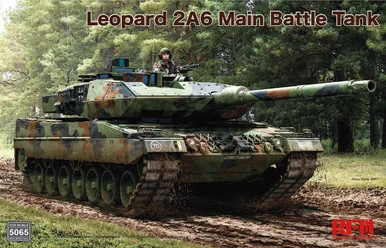 1/35 Ryefield Model Leopard 2A6 Main Battle Tank with workable track links