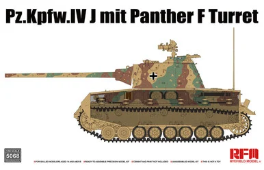 1/35 Ryefield Model Pz.Kpfw.IV J mit Panther F Tur
