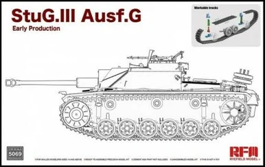 1/35 Ryefield Model Stug.III Ausf.G Early Prod. w/