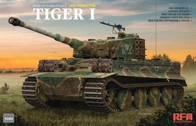 1/35 Ryefield Tiger I Late Production w/Full interior & Zimmerit