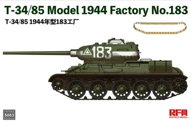1/35 Ryefield Model T-34/85 Model 1944 Factory No.183