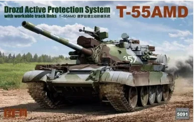 1/35 Ryefield T-55 AMD Drozd Active Protection System W/ Track Links