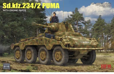 1/35 Ryefield Model Sd.Kfz.234/2 PUMA