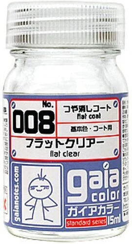 Gaia Base Color 008 Flat Clear - 15ml