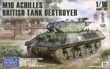 1/16 British Achilles M10 IIc Tank Destroyer (with Full Body Figure) - Andys Hobby - ASY