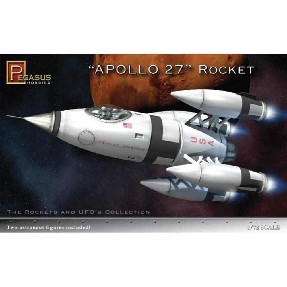 Apollo 27 Rocket 1/72 Scale Model Kit - Pegasus Hobbies