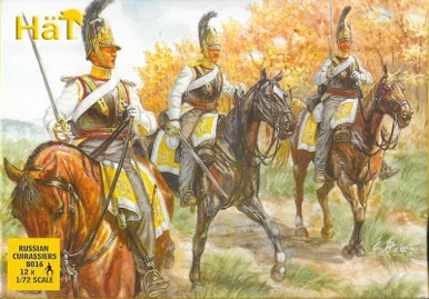 HaT Industrie 8016 Russian Cuirassiers 1/72 Scale Model Kit - Hat Industries