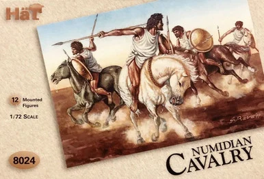 HaT Industrie 8024 Numidian Cavalry 1/72 Scale Model Kit - Hat Industries