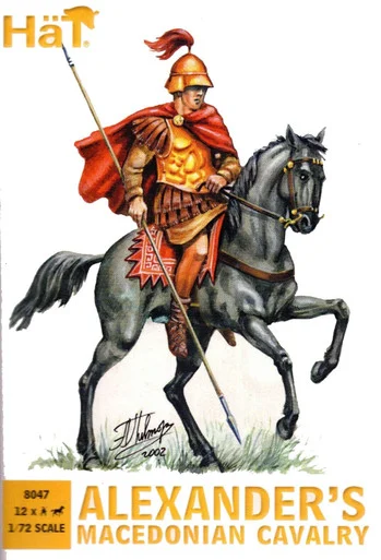 HaT Industrie 8047 Alexander's Macedonian Cavalry 1/72 Scale Model Kit - Hat Industries