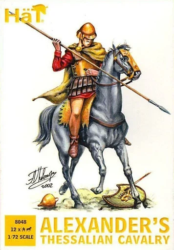 HaT Industrie 8048 Alexander's Thessalian Cavalry 1/72 Scale Model Kit - Hat Industries