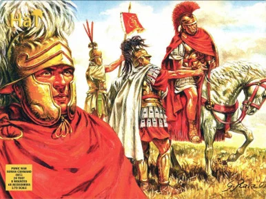 HaT Industrie 8051 Roman Command 1/72 Scale Model Kit - Hat Industries
