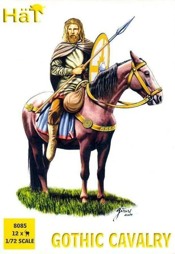 HaT Industrie 8085 Gothic Cavalry 1/72 Scale Model Kit - Hat Industries