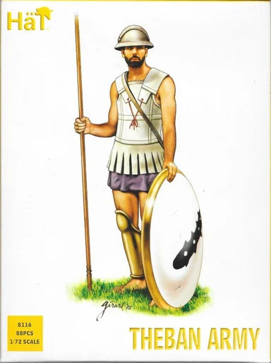HaT Industrie 8129 Theban Army 1/72 Scale Model Kit - Hat Industries