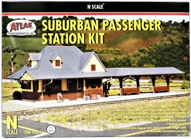 Atlas Model Railroad 2841 N Passenger Station Kit