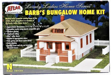 Atlas Model Railroad 2846 N Barbs Bungalow Kit