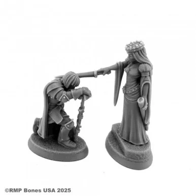 07210 - Bones USA Dungeon Dwellers: The Oath Queen and Knight Vignette