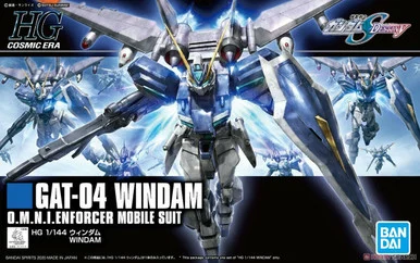 Bandai 5059227 #232 GAT-04 Windam O.M.N.I. Enforcer Mobile Suit HGCE 1/144 Scale Model Kit